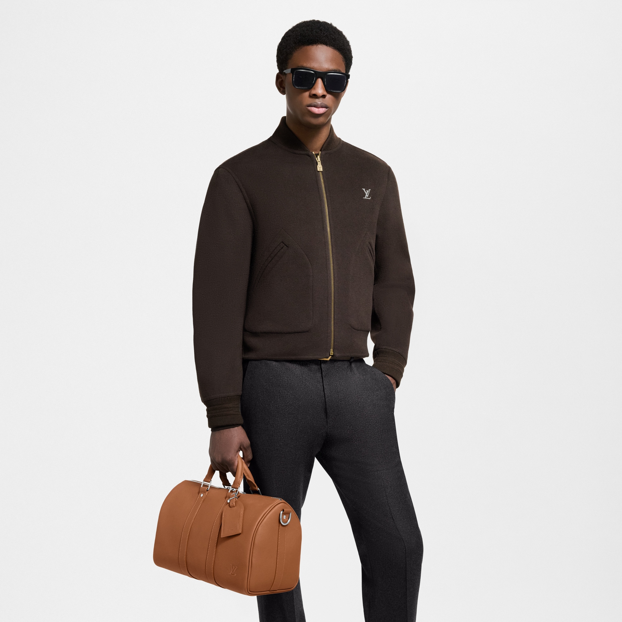 Keepall Bandoulière 35 LV Aerogram - Men Bags | LOUIS VUITTON